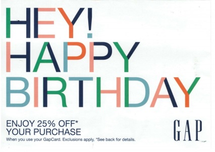 happy birthday postcard