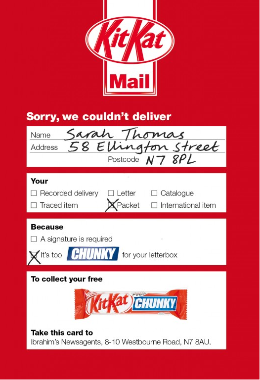 kitkat mailer